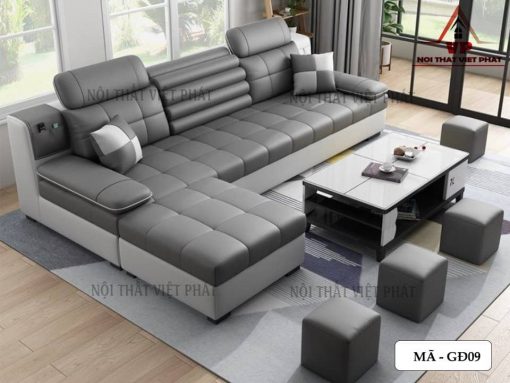 Bộ Bàn Ghế Sofa Gia Đình - Mã GĐ09-1