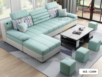 Bộ Bàn Ghế Sofa Gia Đình - Mã GĐ09-10