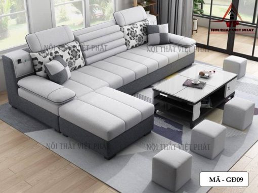 Bộ Bàn Ghế Sofa Gia Đình - Mã GĐ09-2