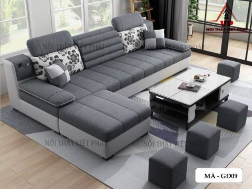 Bộ Bàn Ghế Sofa Gia Đình - Mã GĐ09-4