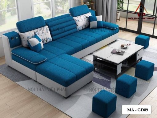 Bộ Bàn Ghế Sofa Gia Đình - Mã GĐ09-5