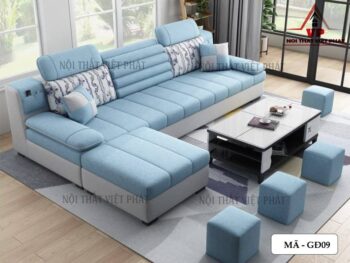 Bộ Bàn Ghế Sofa Gia Đình - Mã GĐ09-6