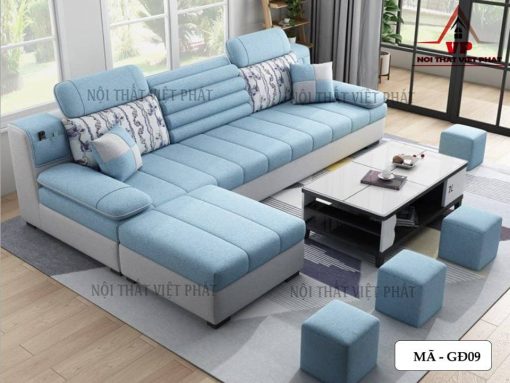 Bộ Bàn Ghế Sofa Gia Đình - Mã GĐ09-6
