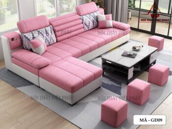 Bộ Bàn Ghế Sofa Gia Đình - Mã GĐ09-7