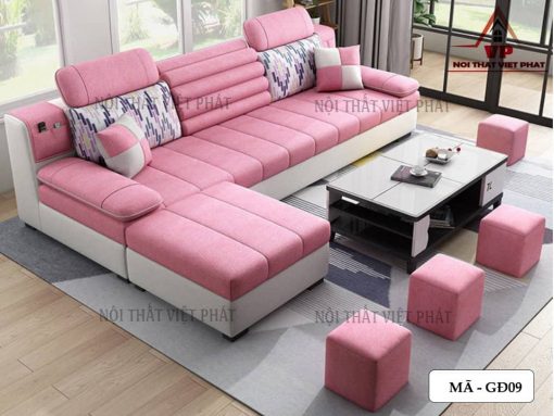Bộ Bàn Ghế Sofa Gia Đình - Mã GĐ09-7