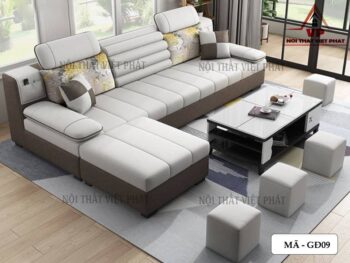 Bộ Bàn Ghế Sofa Gia Đình - Mã GĐ09-9