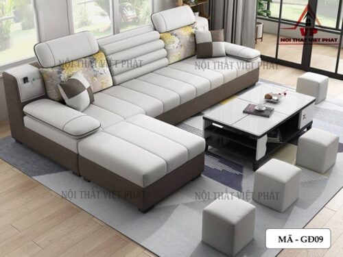 Bộ Bàn Ghế Sofa Gia Đình - Mã GĐ09-9