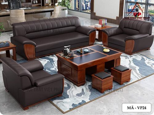 Bộ Sofa Văn Phòng Cao Cấp - Mã VP24-1