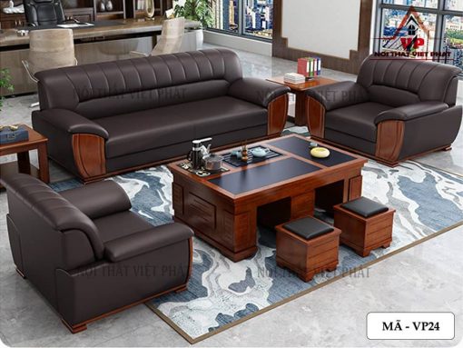 Bộ Sofa Văn Phòng Cao Cấp - Mã VP24-1