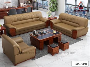 Bộ Sofa Văn Phòng Cao Cấp - Mã VP24-4