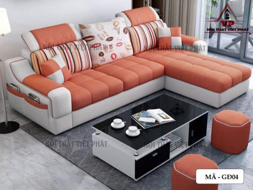 Ghế Sofa Gia Đình Giá Rẻ - Mã GĐ04-2