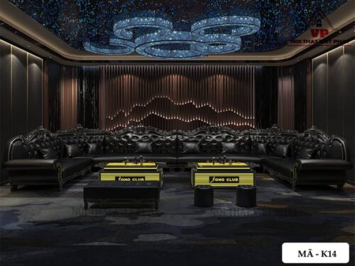 Ghế Sofa Karaoke Cao Cấp Tân Cổ Điển - Mã K14-1