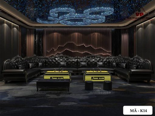 Ghế Sofa Karaoke Cao Cấp Tân Cổ Điển - Mã K14-1