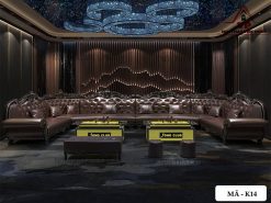 Ghế Sofa Karaoke Cao Cấp Tân Cổ Điển - Mã K14-2