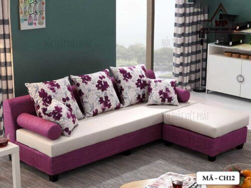 Sofa Chung Cư Vải Nhỏ Gọn - Mã CH12-1