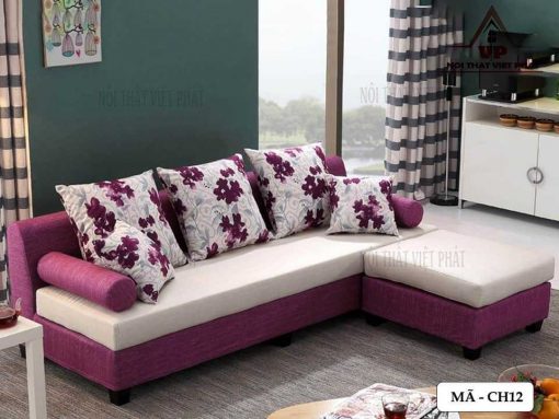 Sofa Chung Cư Vải Nhỏ Gọn - Mã CH12-1