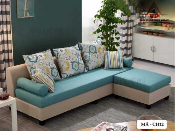 Sofa Chung Cư Vải Nhỏ Gọn - Mã CH12-2