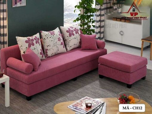 Sofa Chung Cư Vải Nhỏ Gọn - Mã CH12-3