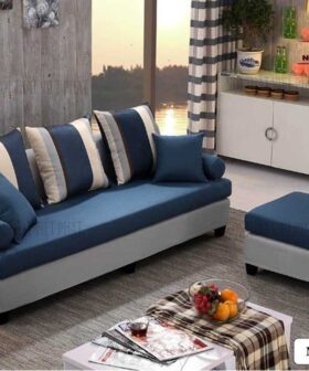Sofa Chung Cư Vải Nhỏ Gọn - Mã CH12-4