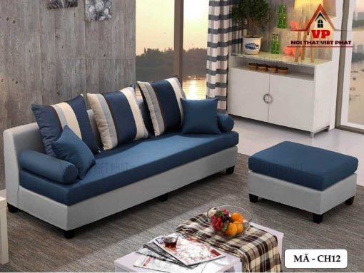 Sofa Chung Cư Vải Nhỏ Gọn - Mã CH12-4