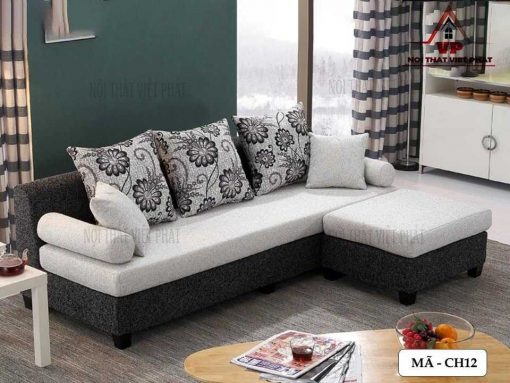 Sofa Chung Cư Vải Nhỏ Gọn - Mã CH12