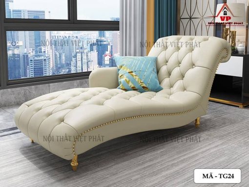 Sofa Thư Giãn Cao Cấp Bọc Da - Mã TG24-2