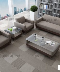 Sofa Văn Phòng Vải Đẹp - Mã VP02-1