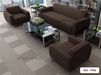 Sofa Văn Phòng Vải Đẹp - Mã VP02-3