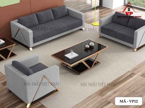 Sofa Văn Phòng Vải - Mã VP12