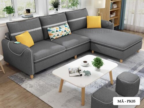 Bàn Ghế Sofa Phòng Khách Giá Rẻ - Mã PK05-1