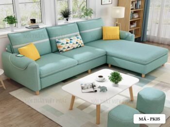 Bàn Ghế Sofa Phòng Khách Giá Rẻ - Mã PK05-2