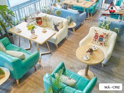 Bàn Ghế Cafe Đẹp - Mã CF02-2