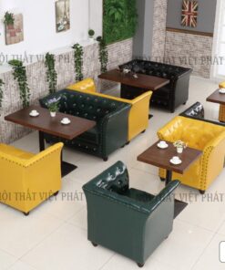 Bàn Ghế Cafe Sofa - Mã CF35-2