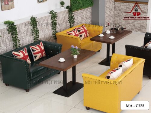 Bàn Ghế Cafe Sofa - Mã CF35-3