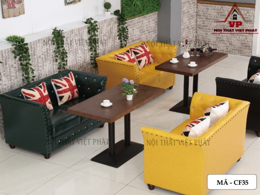 Bàn Ghế Cafe Sofa - Mã CF35-3