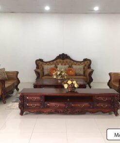 Bàn Ghế Phòng Khách Cổ Điển - Mã CĐ08-1