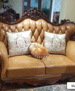 Bàn Ghế Phòng Khách Cổ Điển - Mã CĐ08-2