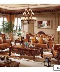 Bàn Ghế Phòng Khách Cổ Điển - Mã CĐ08