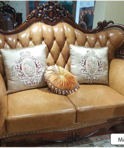 Bàn Ghế Phòng Khách Cổ Điển - Mã CĐ08-3