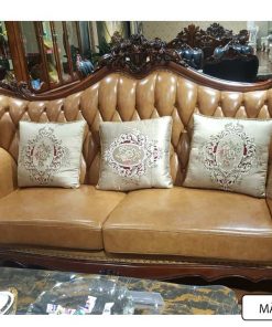 Bàn Ghế Phòng Khách Cổ Điển - Mã CĐ08-4