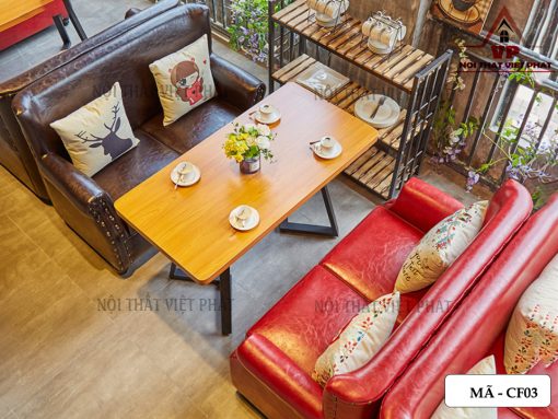 Bàn Ghế Quán Cà Phê Đẹp - Mã CF03