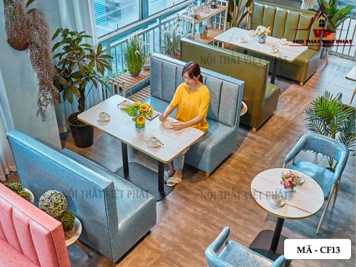 Bàn Ghế Quán Cafe Đẹp - Mã CF13-1