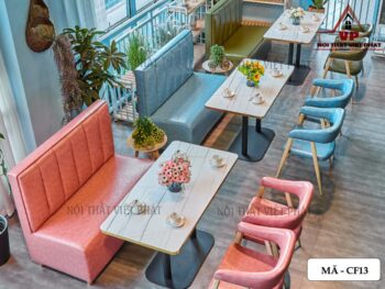 Bàn Ghế Quán Cafe Đẹp - Mã CF13