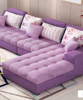 Bàn Ghế Sofa Nỉ - Mã V11-1