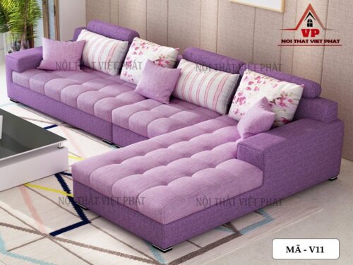 Bàn Ghế Sofa Nỉ - Mã V11-1