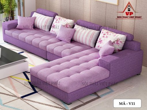 Bàn Ghế Sofa Nỉ - Mã V11-1