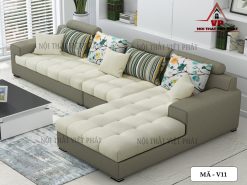 Bàn Ghế Sofa Nỉ - Mã V11-2