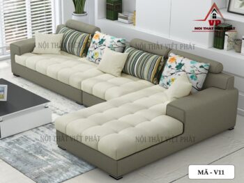 Bàn Ghế Sofa Nỉ - Mã V11-2