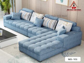 Bàn Ghế Sofa Nỉ - Mã V11