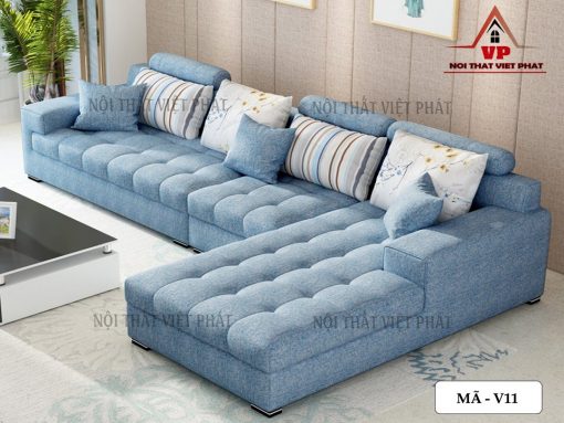 Bàn Ghế Sofa Nỉ - Mã V11